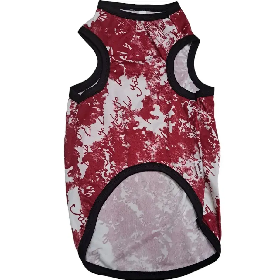 Smarty Pet Lightweight Printed Dog Sando – Breathable Summer Tank Top