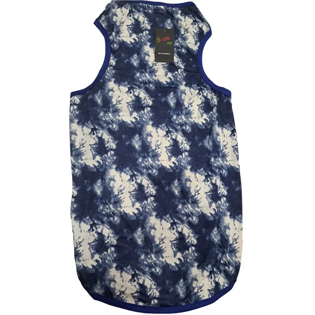 Smarty Pet Lightweight Printed Dog Sando – Breathable Summer Tank Top