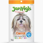 Load image into Gallery viewer, JerHigh Carrot Dog Treats – Real Chicken &amp; Carrot Sticks | Healthy, Tasty &amp; Nutritious Snacks for Dogs