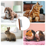 Load image into Gallery viewer, Smarty Pet Bamboo Dual-Length Pin Comb Long &amp; Thick Coats for Dogs &amp; Cats