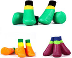 Load image into Gallery viewer, Premium Waterproof Anti-Slip Dog Socks Cum Shoes – Indoor &amp; Outdoor Paw Protectors