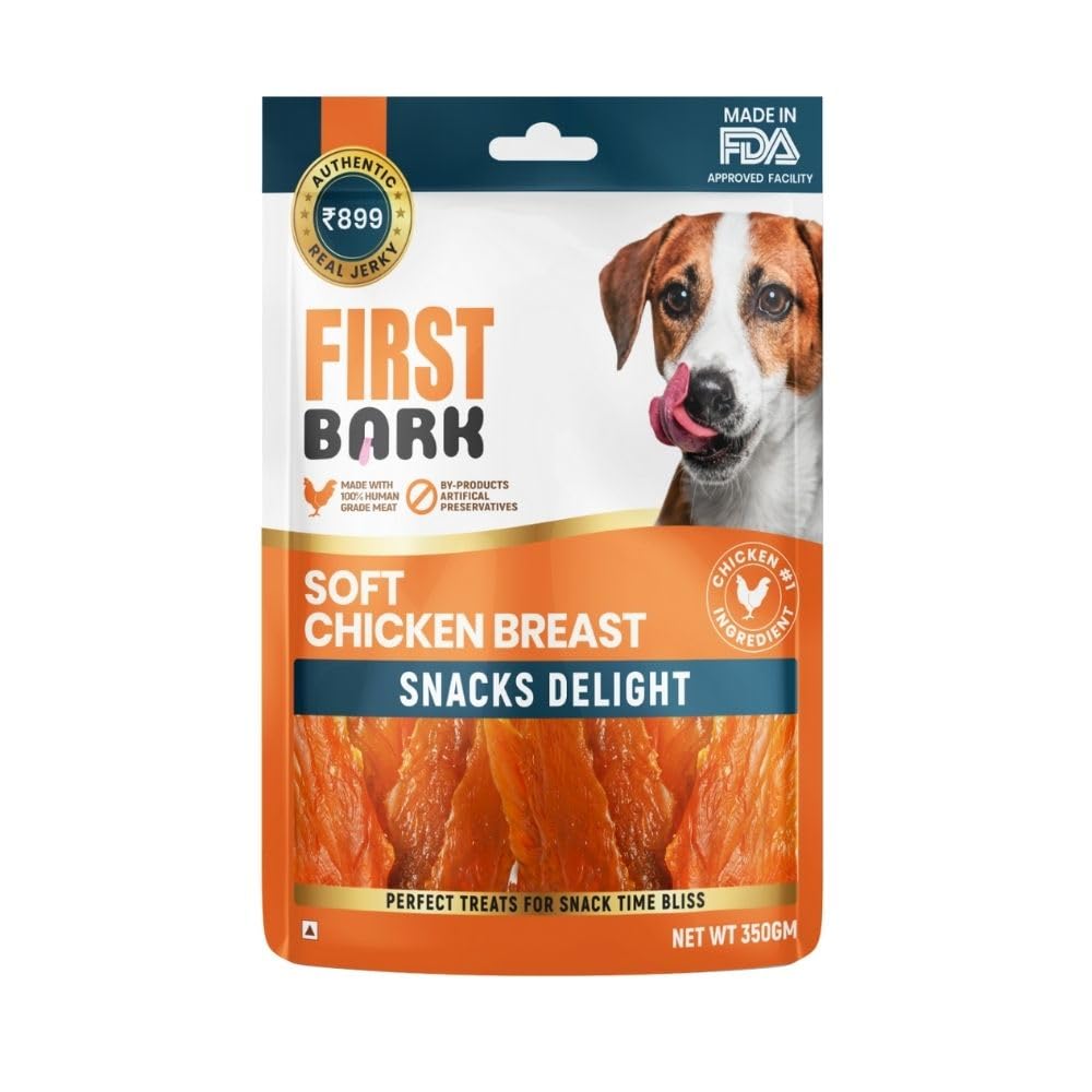 First Bark Soft Chicken Breast Dog Treats