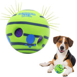 Load image into Gallery viewer, Wobble Giggle Sound Ball – Interactive Treat-Dispensing &amp; Noisemaker Toy for Dogs