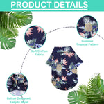 Load image into Gallery viewer, Tropical Hawaiian Dog Shirt – Soft Chiffon Summer Pet Clothes for Small &amp; Medium Dogs &amp; Cats