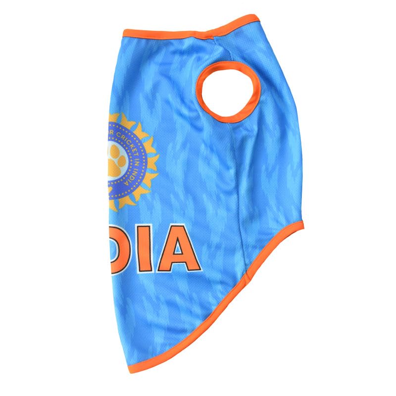Indian Cricket Team Replica Dog Jersey | Breathable Summer Sando Vest