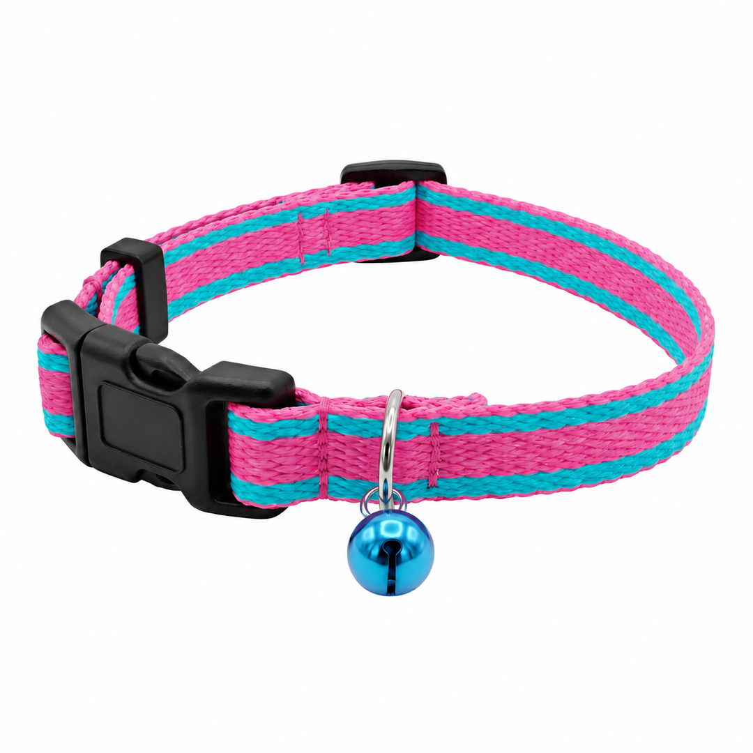 SmartyPet Super Soft Nylon Cat & Kitten Collar with Bell (10mm)