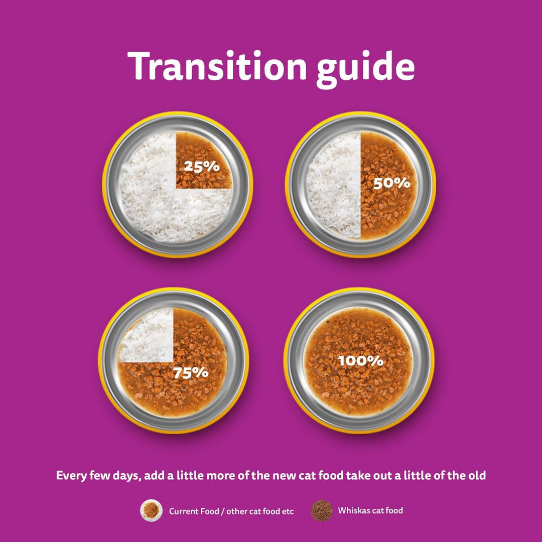 Whiskas Tasty Mix Tuna Kanikama Carrot In Gravy Wet Cat Food - 70g