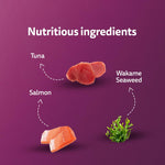 Load image into Gallery viewer, Whiskas Tasty Mix Tuna Kanikama Carrot In Gravy Wet Cat Food - 70g