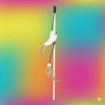 Load image into Gallery viewer, Cat Teasing Wooden Stick - Double Dangler