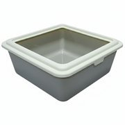 Cat Litter Tray -Small 46cm X 37cm X 14cm (Color May Vary)