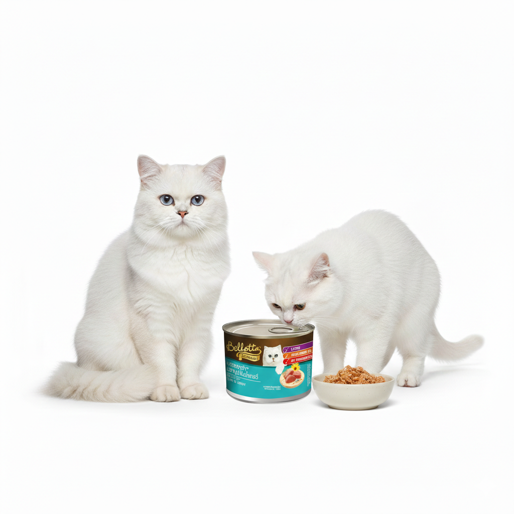Bellotta Tuna in Gravy Wet Cat Food – 185g Premium Can