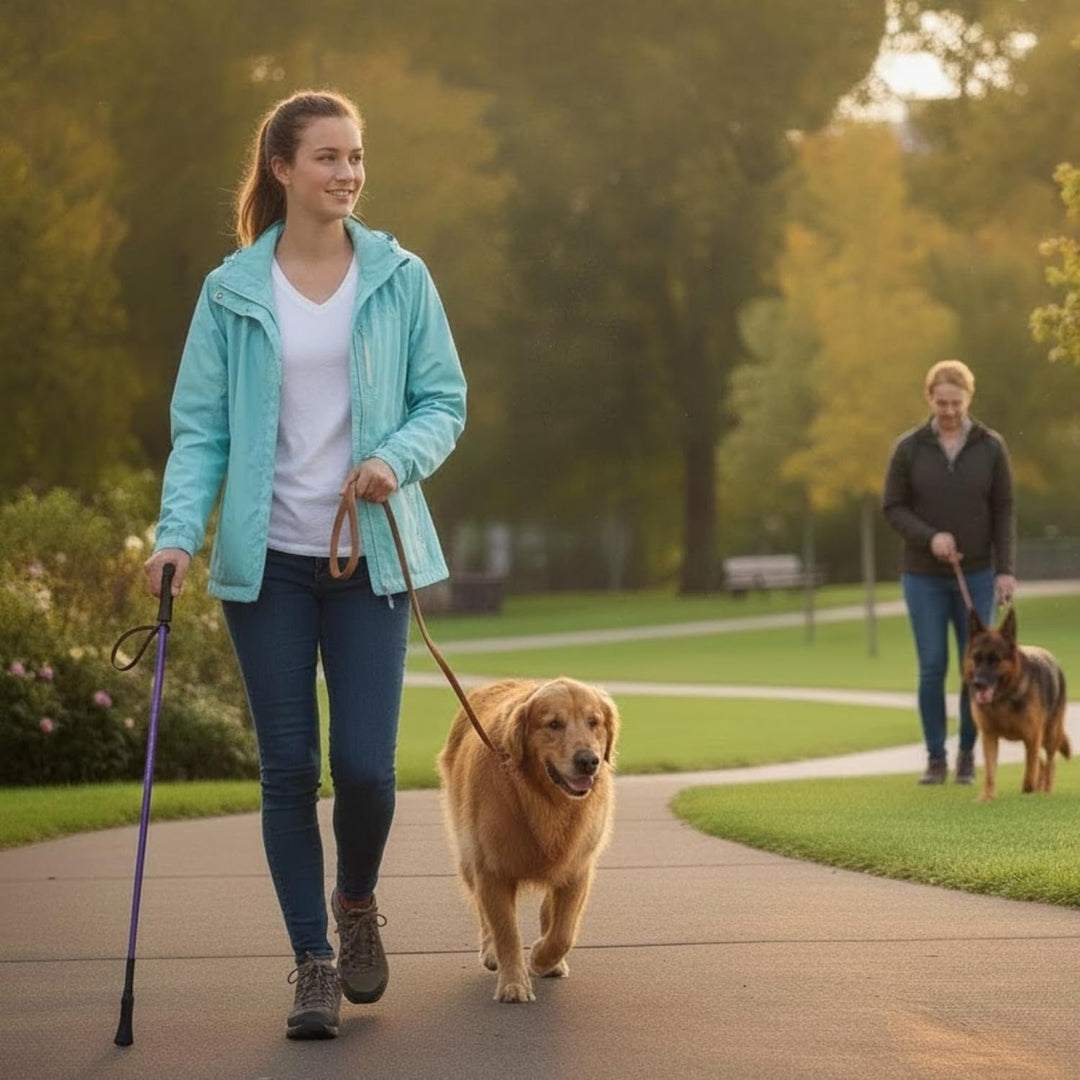 Dog Walking Stick Premium