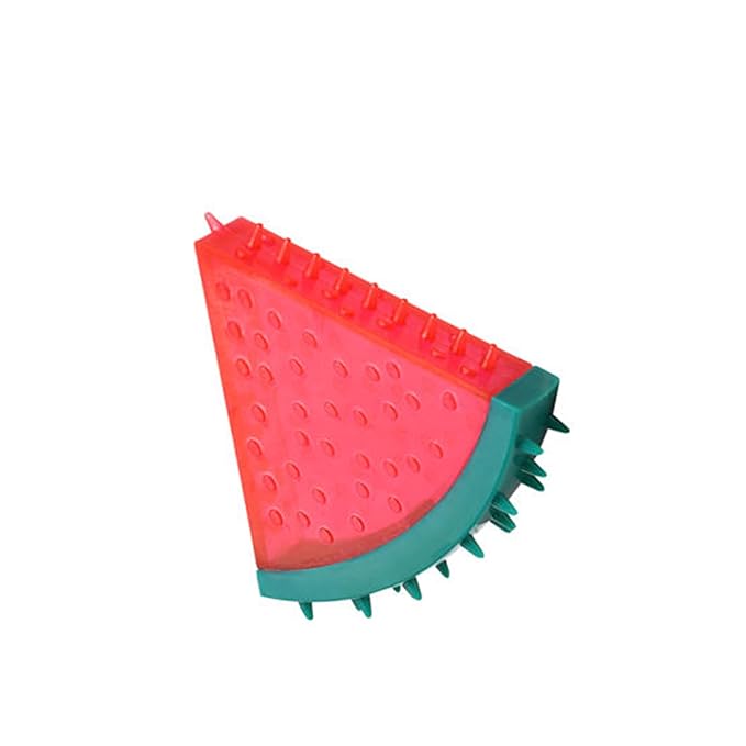 Holy Paws Fruity Bite Watermelon | Durable Rubber Dog Chew & Teether