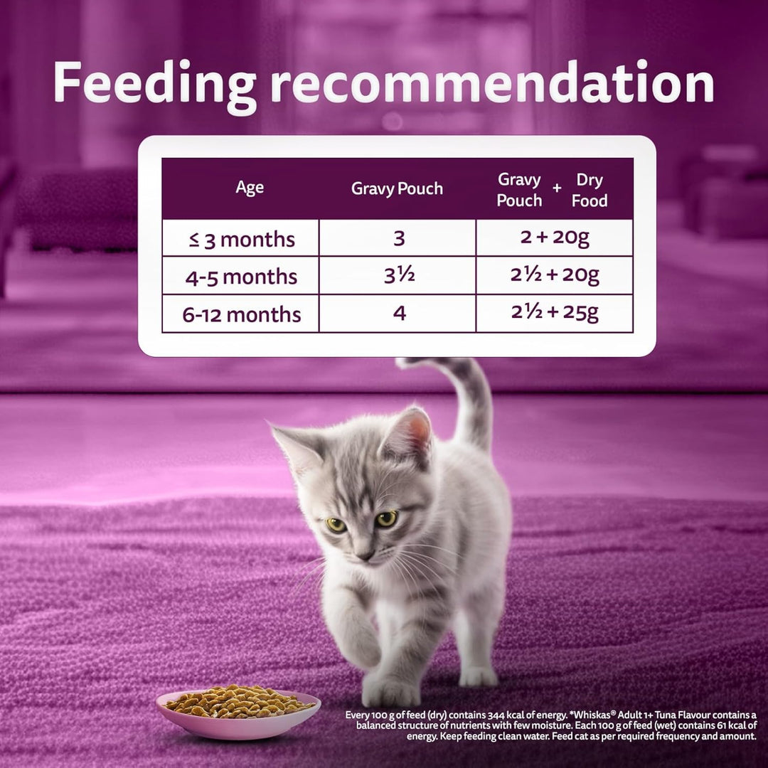 Whiskas Kitten Tuna Jelly 85Gm
