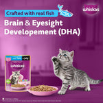 Load image into Gallery viewer, Whiskas Kitten Tuna Jelly 85Gm