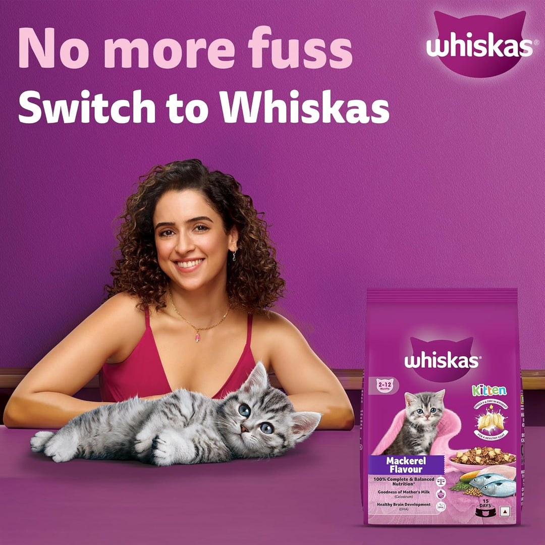 Whiskas Junior Mackerel Kitten Food