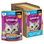 Load image into Gallery viewer, Whiskas Adult Tuna Jelly 80Gm