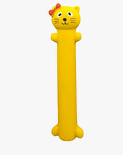 EE Toys Natural Latex Squeaky Yellow Cat Dog Toy